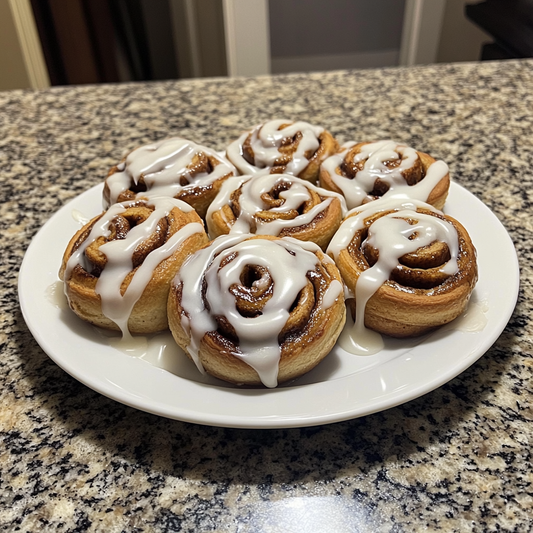 Cinnamon Rolls with Cream Cheese Icing